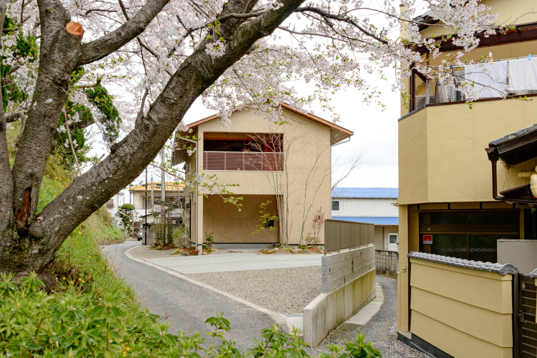 倉敷羽島の家　2階リビング＋アウトドアリビング